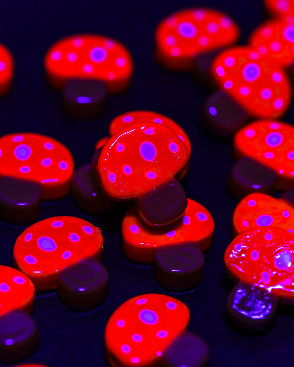 Cartoon Mushroom Beads