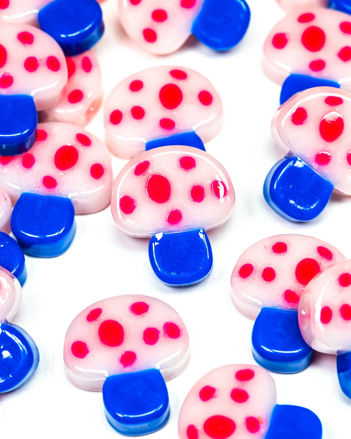 Cartoon Mushroom Beads