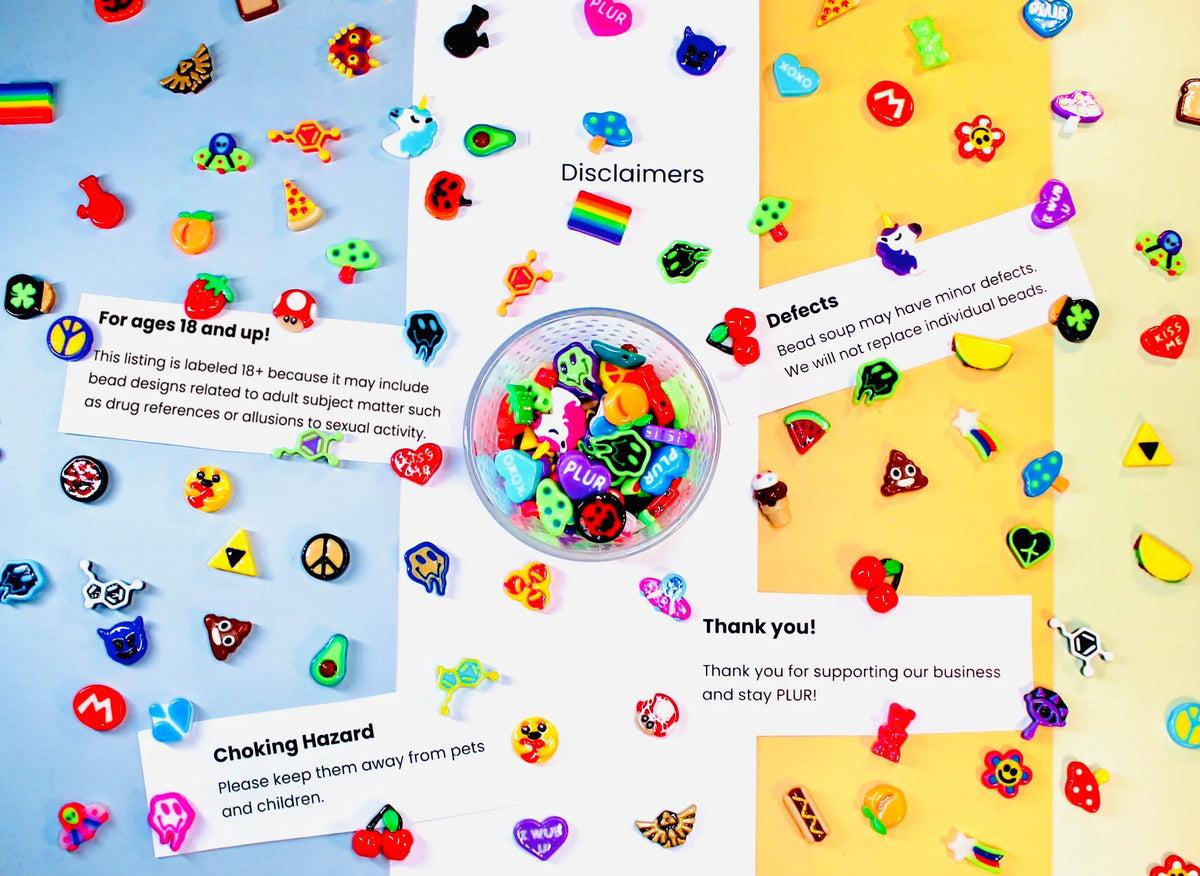 All Ages Bead Soup! Mystery Bead Mix Suitable for All Ages