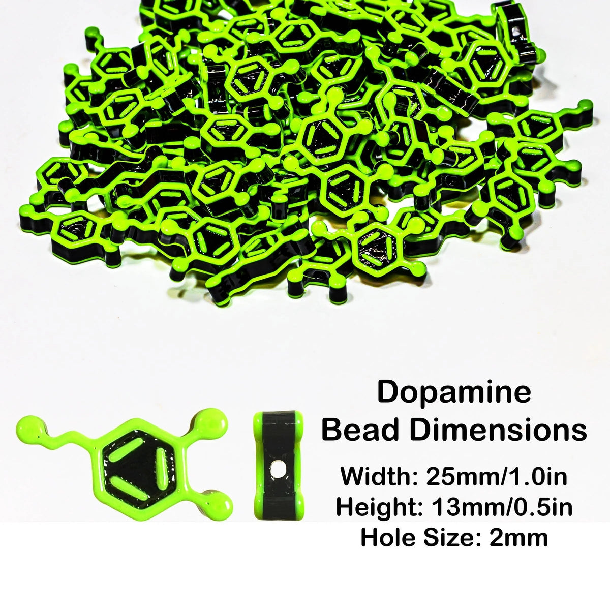 Dopamine Molecule Beads