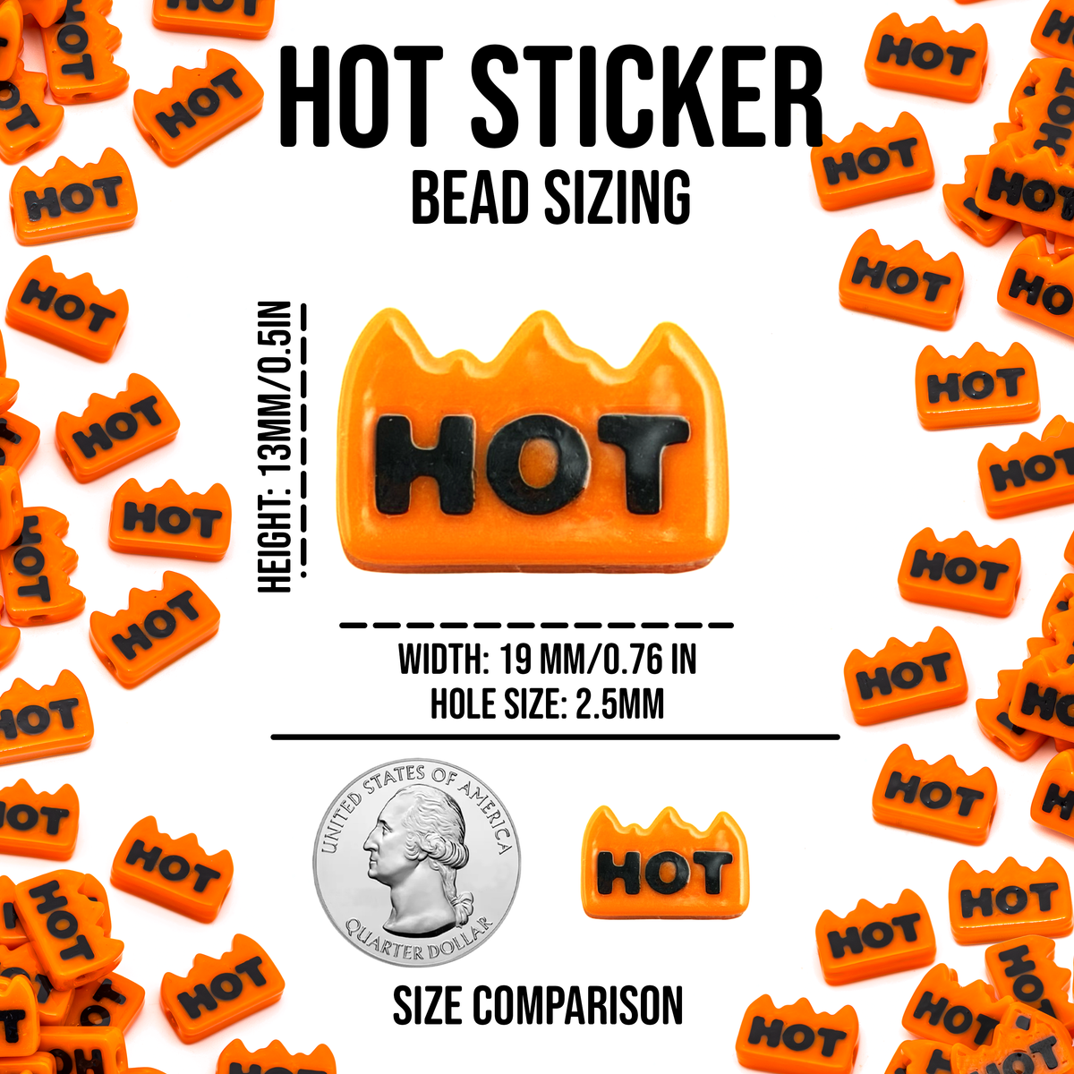 HOT Sticker Beads