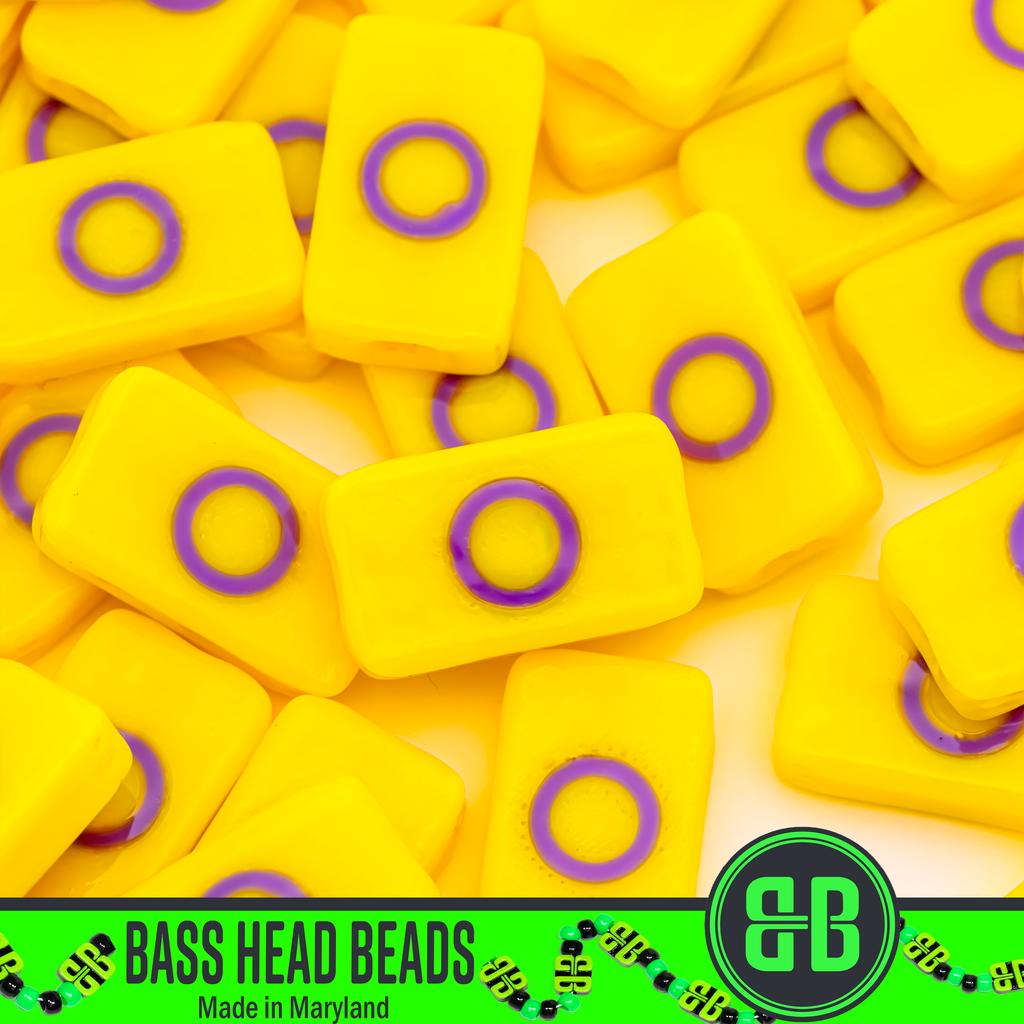 Intersex Pride Flag Beads