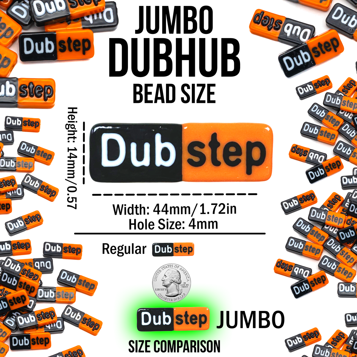 Jumbo Dubstep Dubhub Beads
