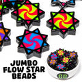 Jumbo Flowstar Beads
