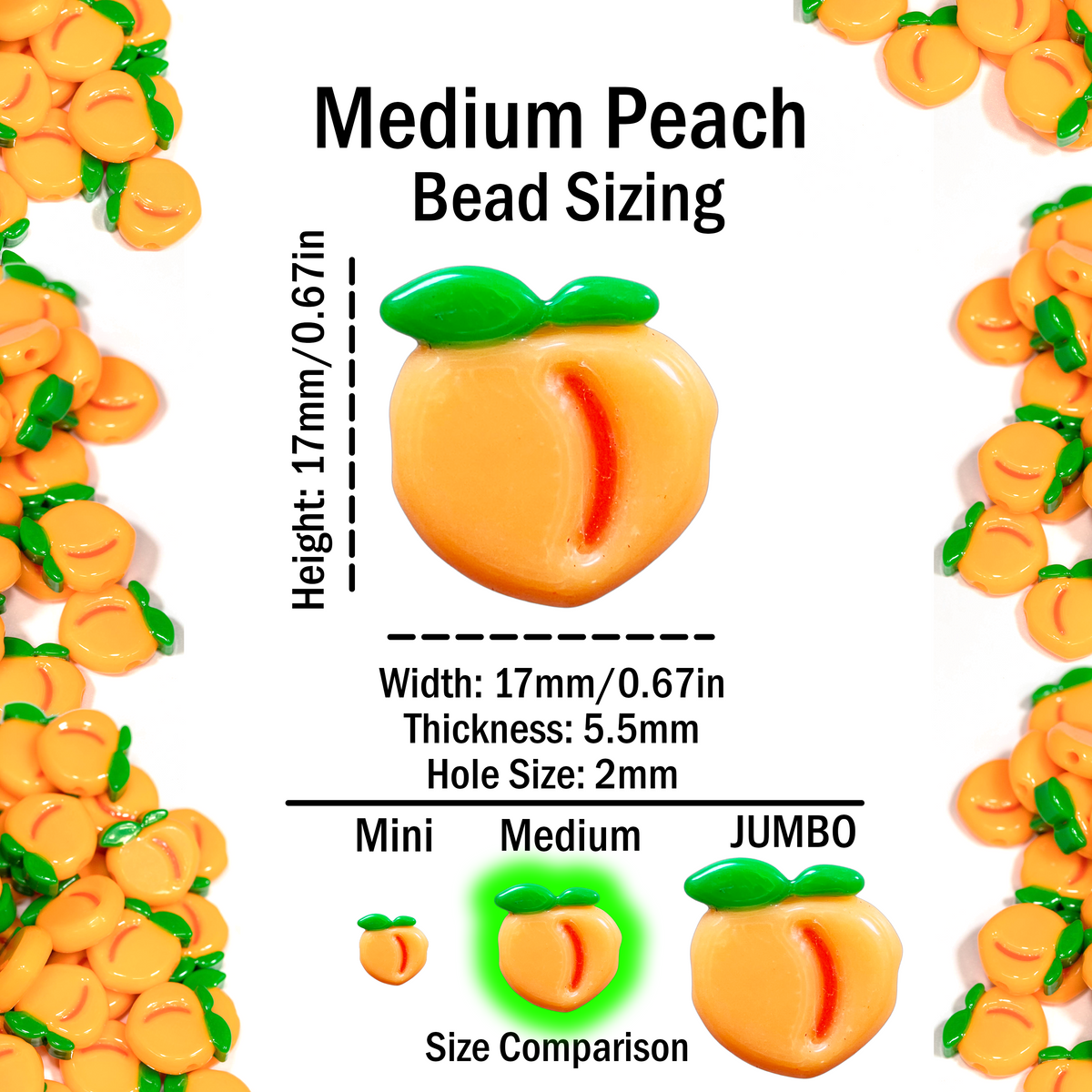 Peach Beads
