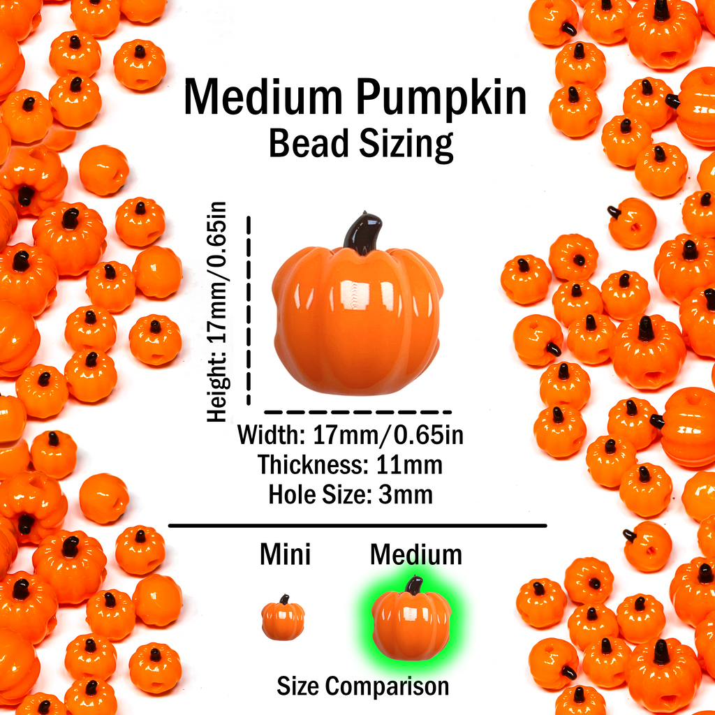 Fall Pumpkin Beads