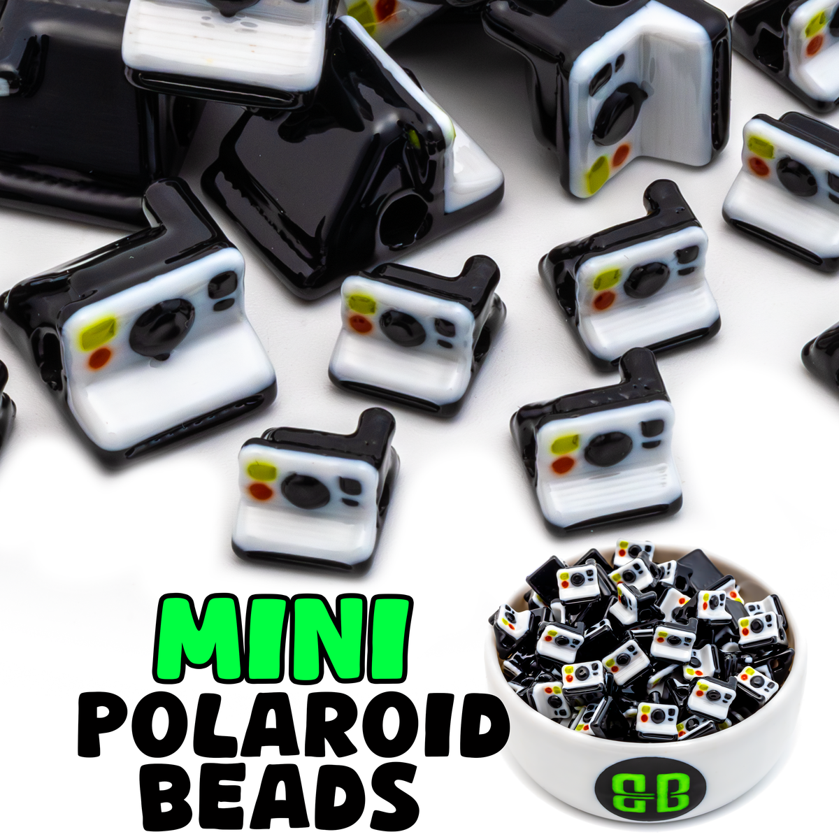 Mini Polaroid Inspired Beads