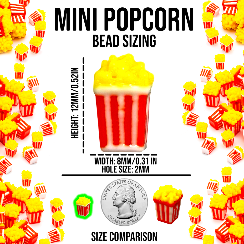 Mini Popcorn Beads