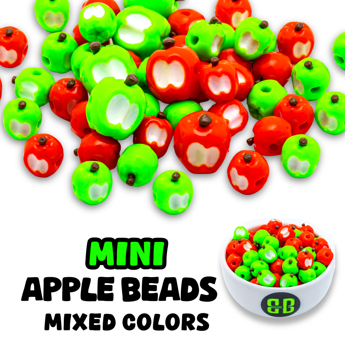 Mini Apple Beads