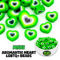Mini Aromantic Pride Beads