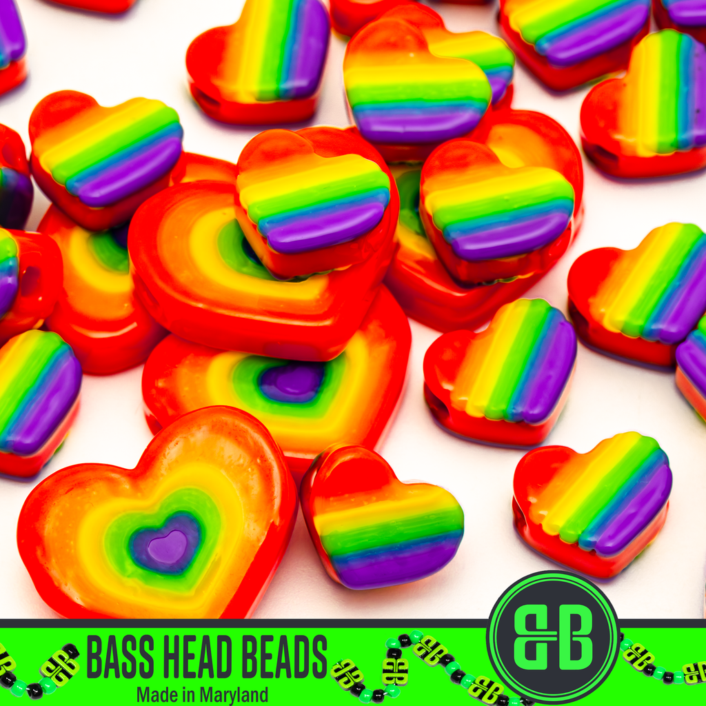 Mini Gay Pride Beads
