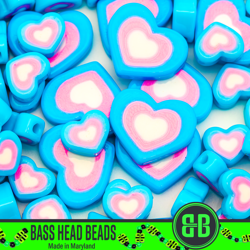Mini Trans Pride Beads