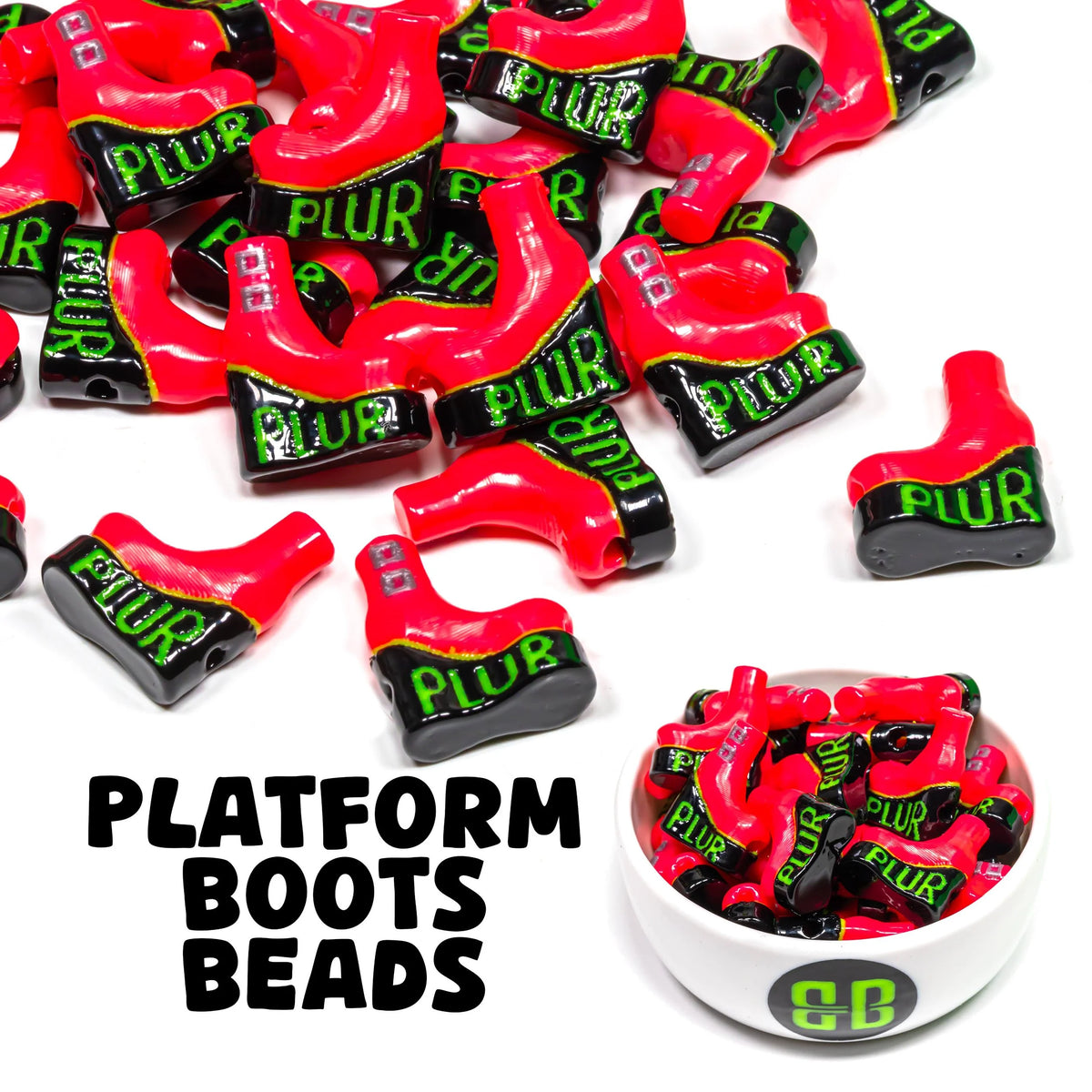 Platform Boot Beads