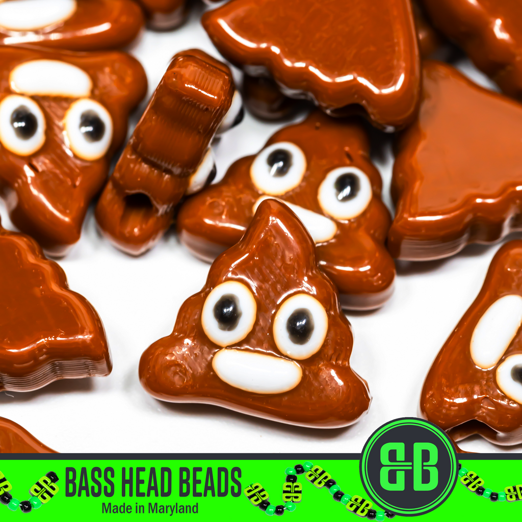Poop Emoji Beads