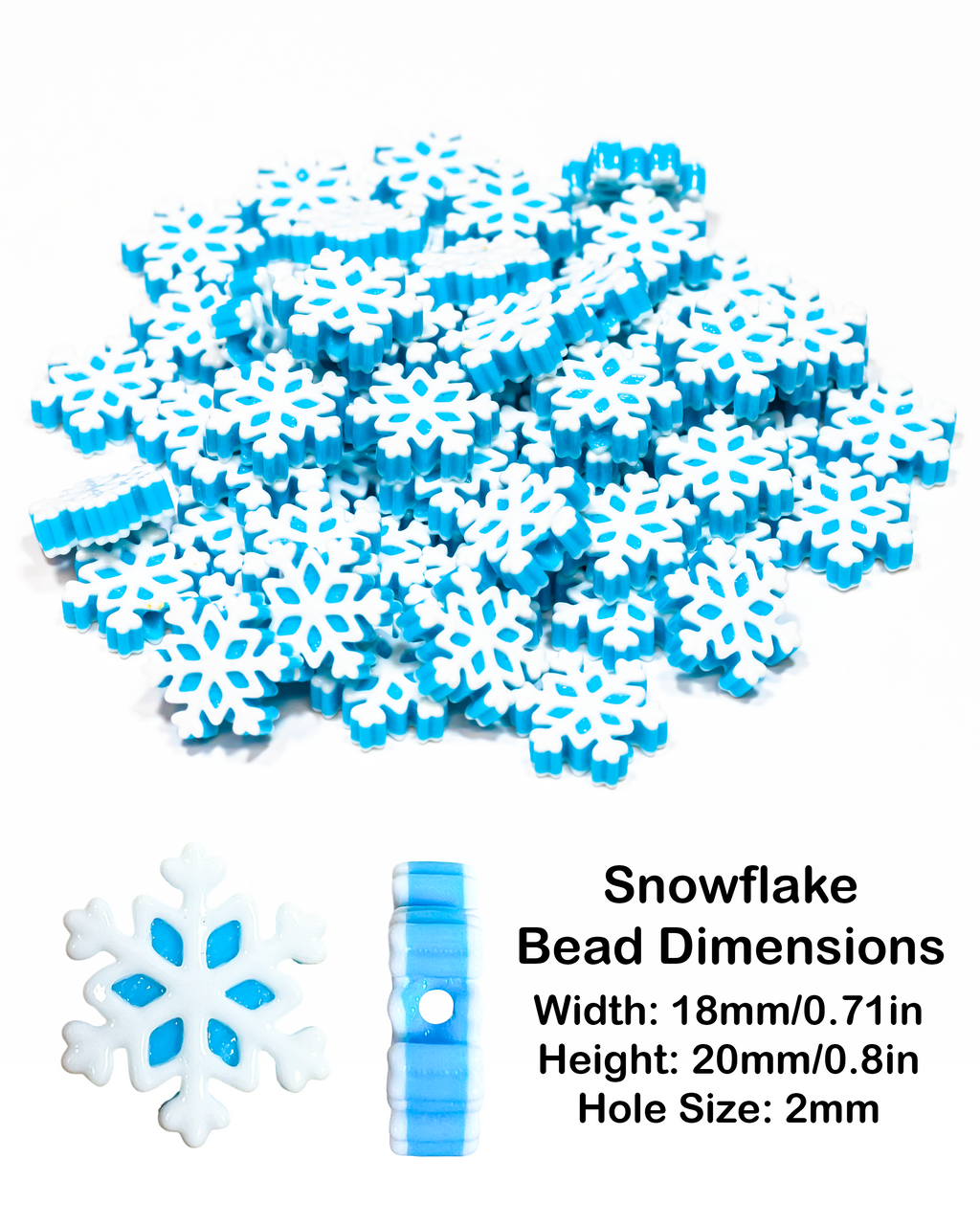 Snowflake Beads