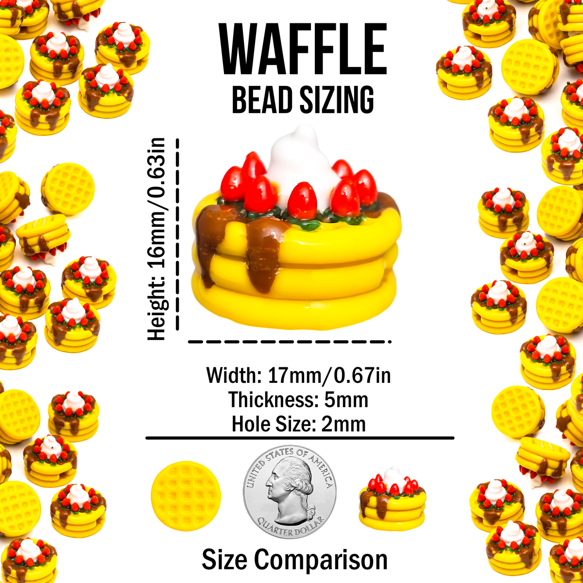 Waffle Beads