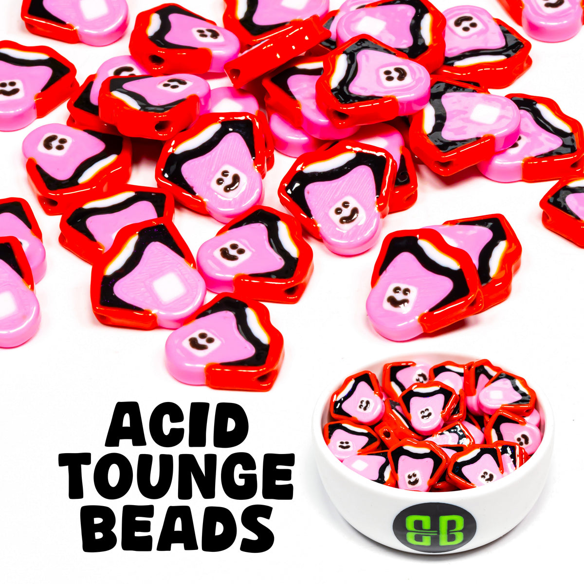 Tripping Tongue Beads