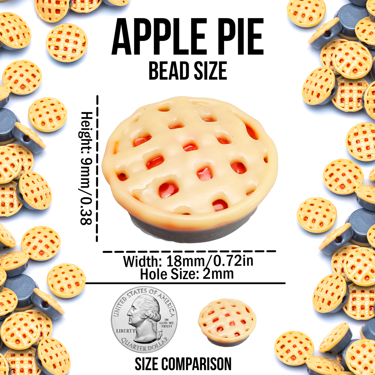 Apple Pie Beads
