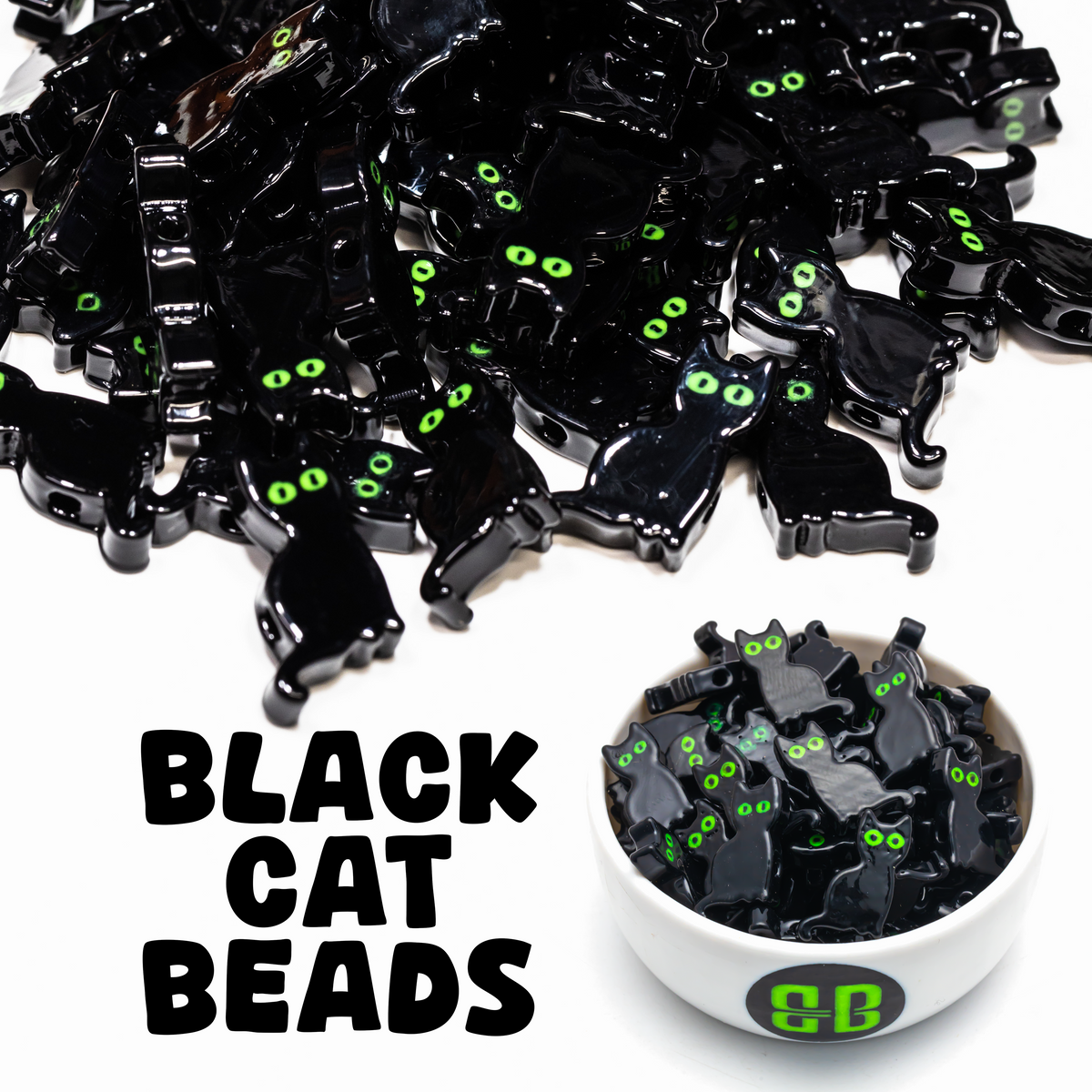 Black Cat Beads