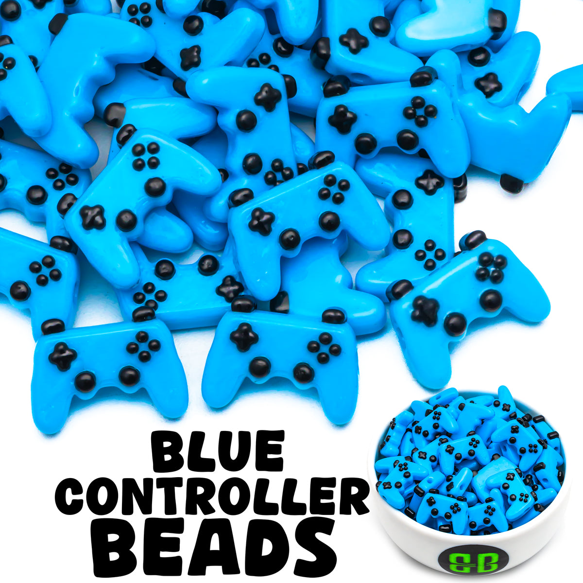 Modern Video Game Controller Beads
