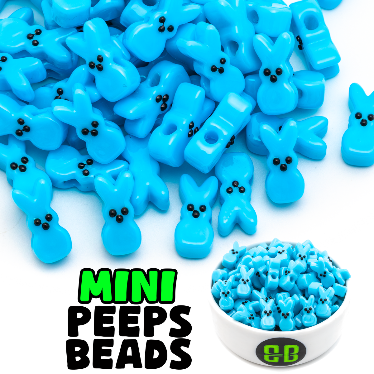 Mini Peeps Beads