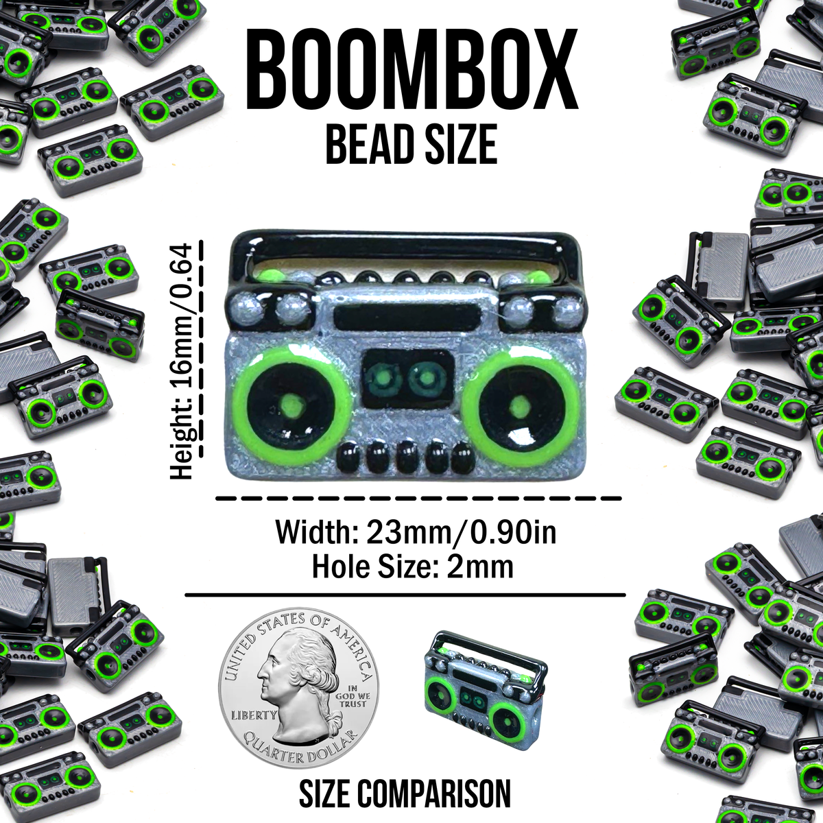 Boombox Beads
