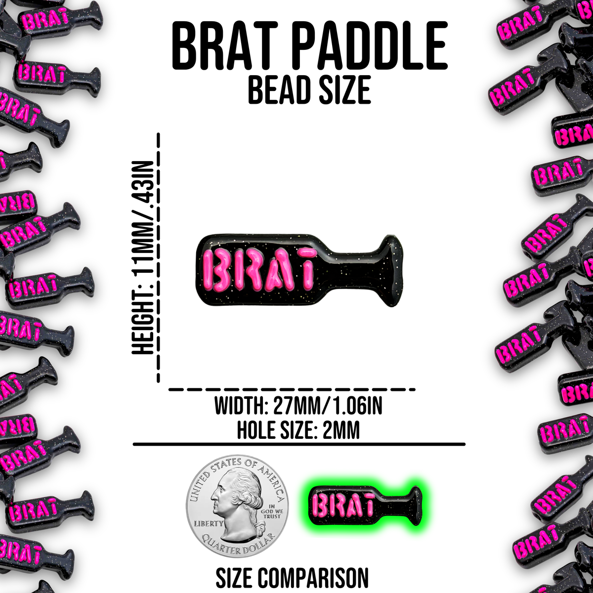 Brat Paddle Beads