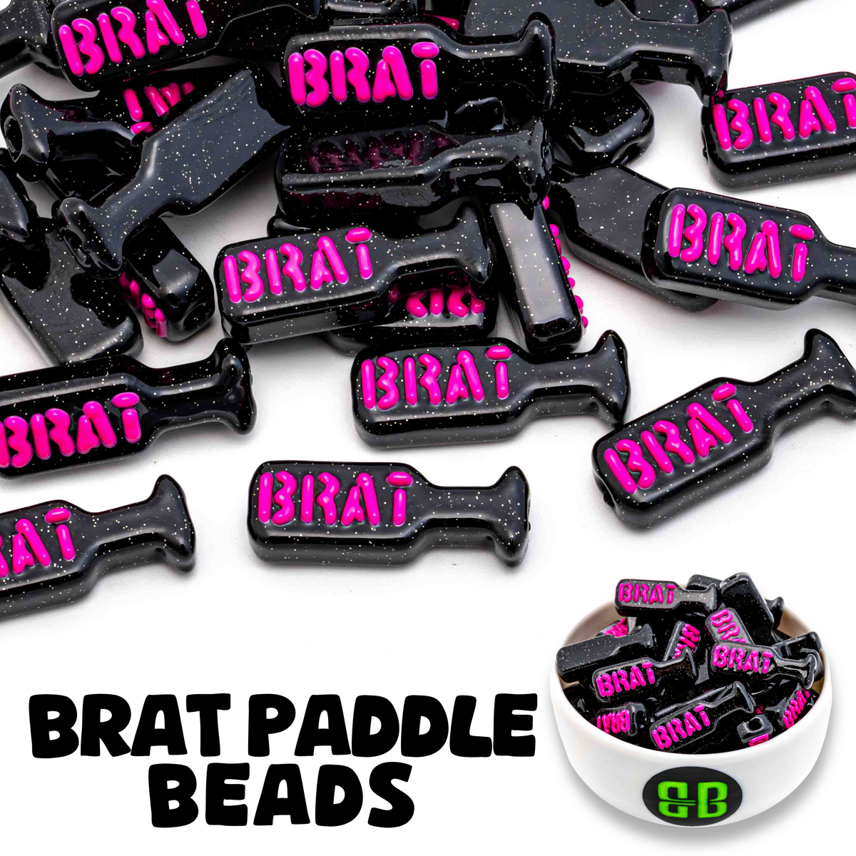 Brat Paddle Beads