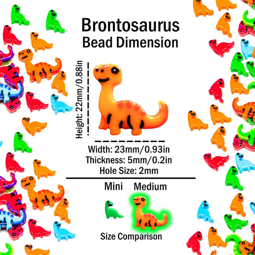 Brontosaurus Dinosaur Beads
