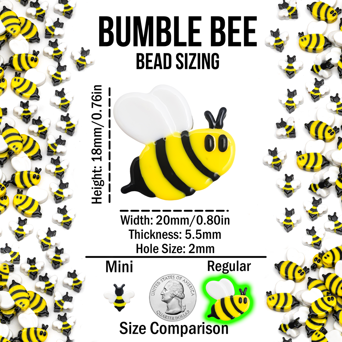 Bumblebee Beads