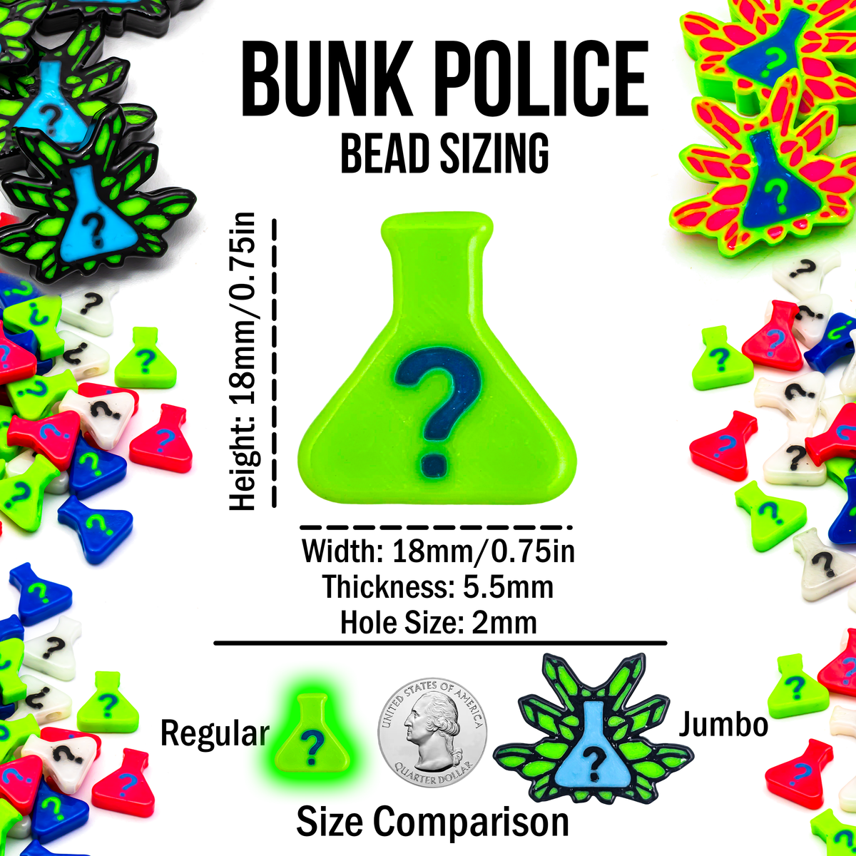Bunk Police Beaker Beads