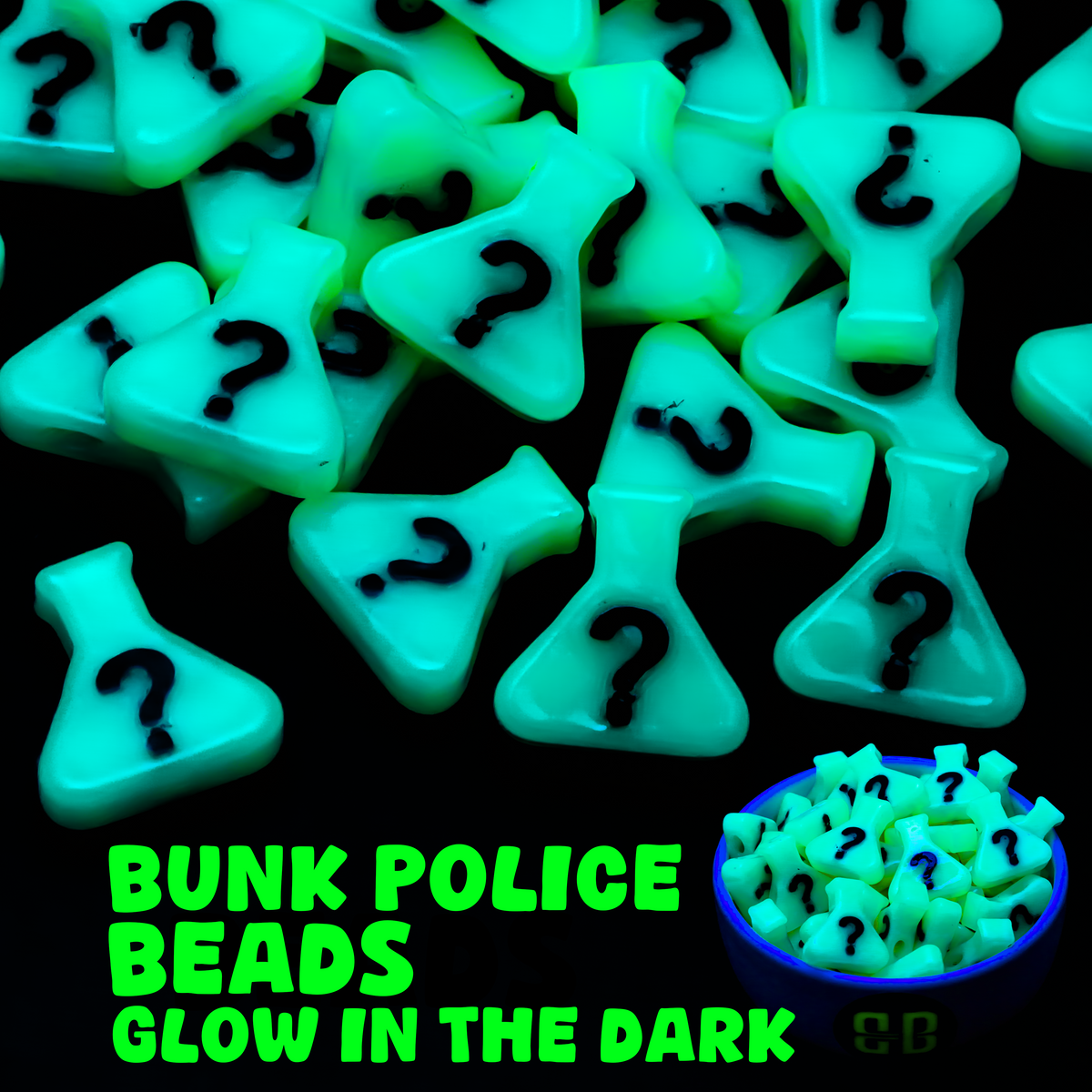 Bunk Police Beaker Beads