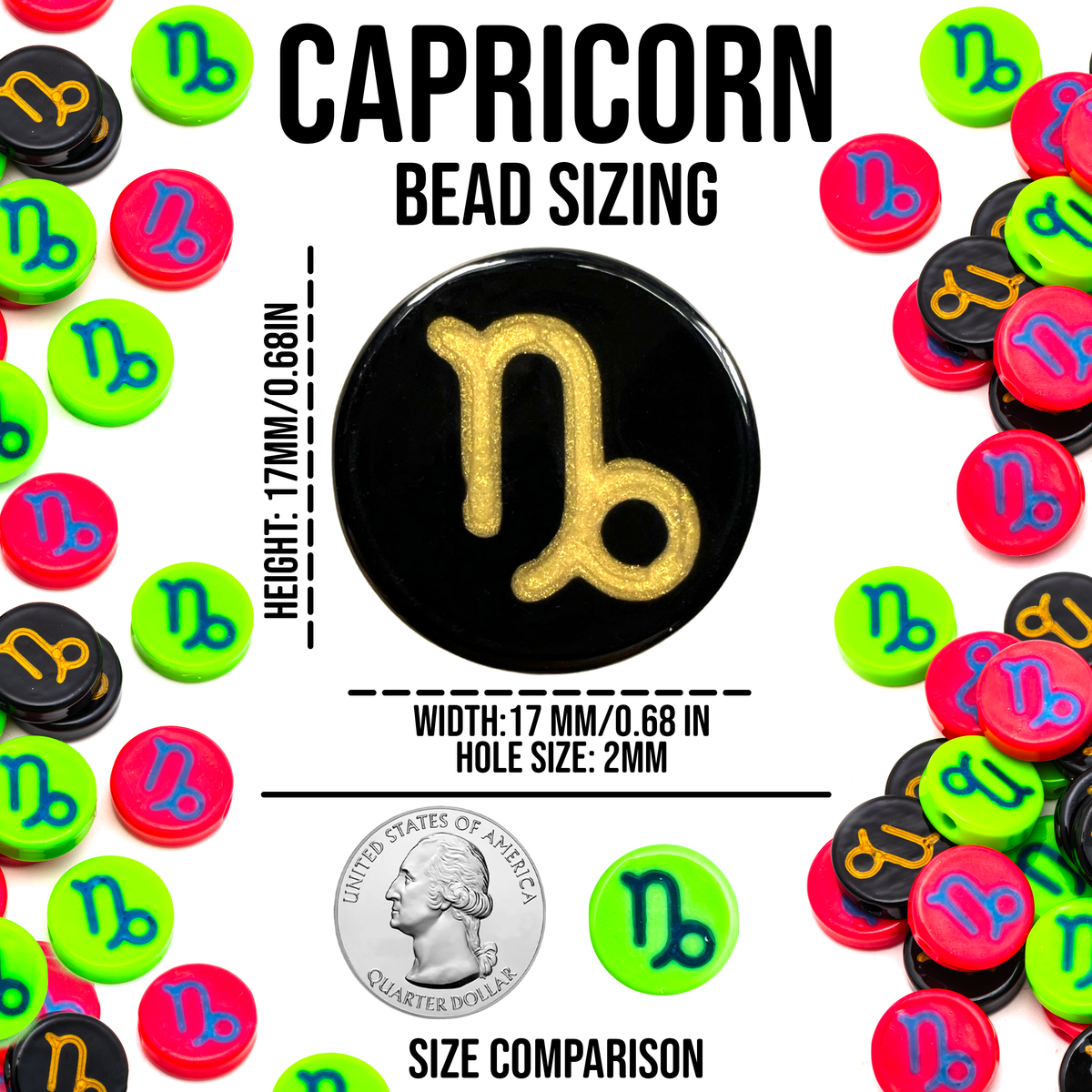 Capricorn Beads