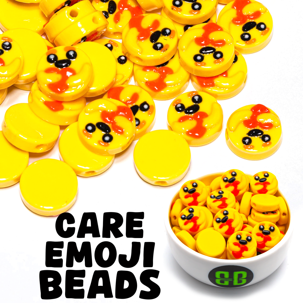 Care Emoji Beads