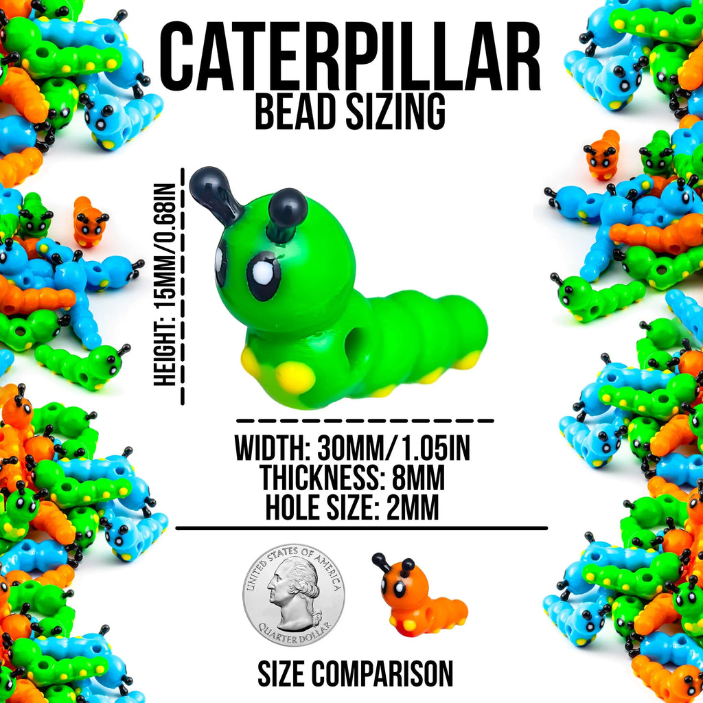 Caterpillar Beads