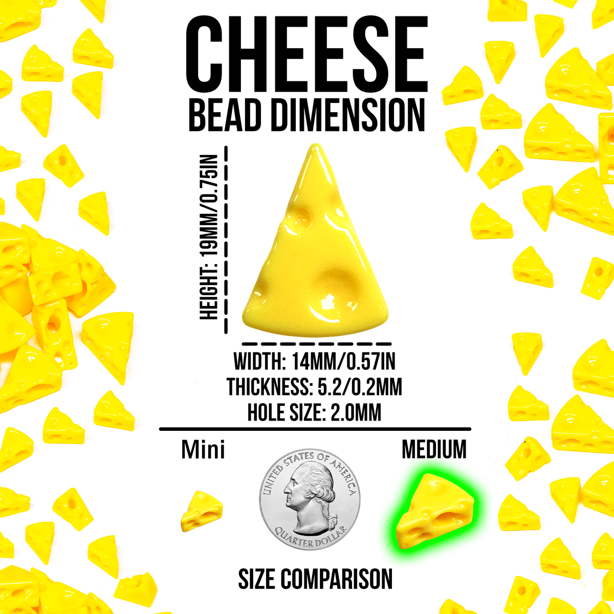 Cheese Beads
