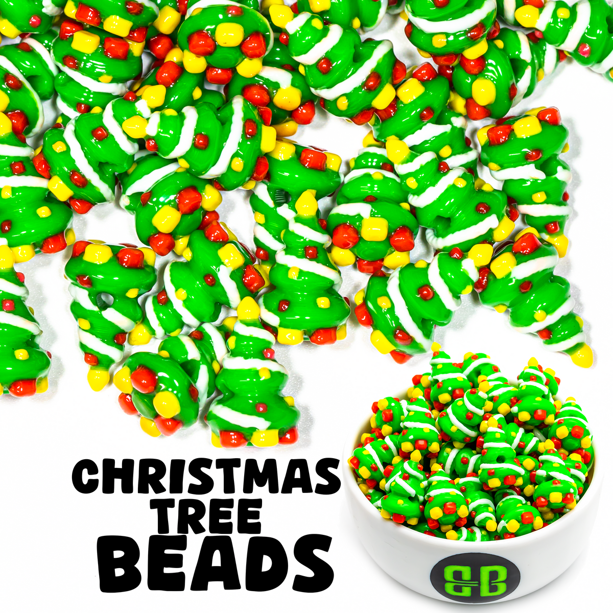 Christmas Tree Beads