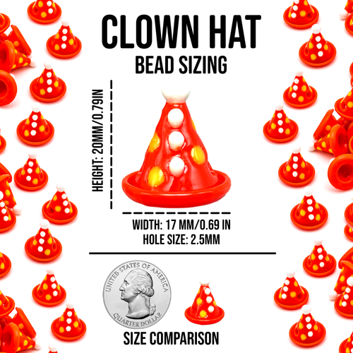 Clown Hat Beads