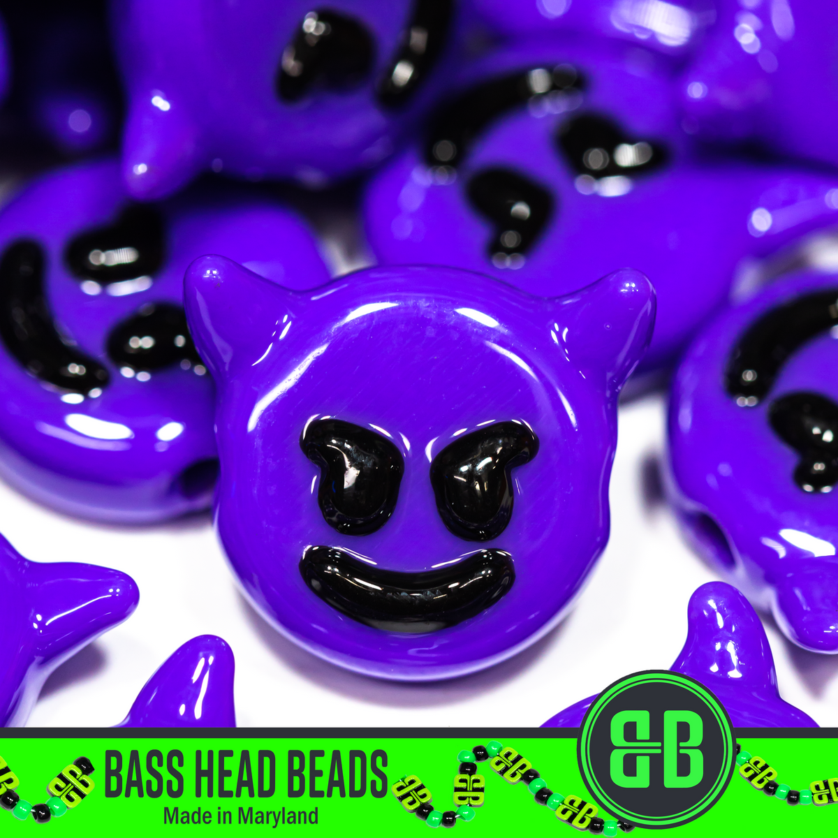 Devil Emoji Beads