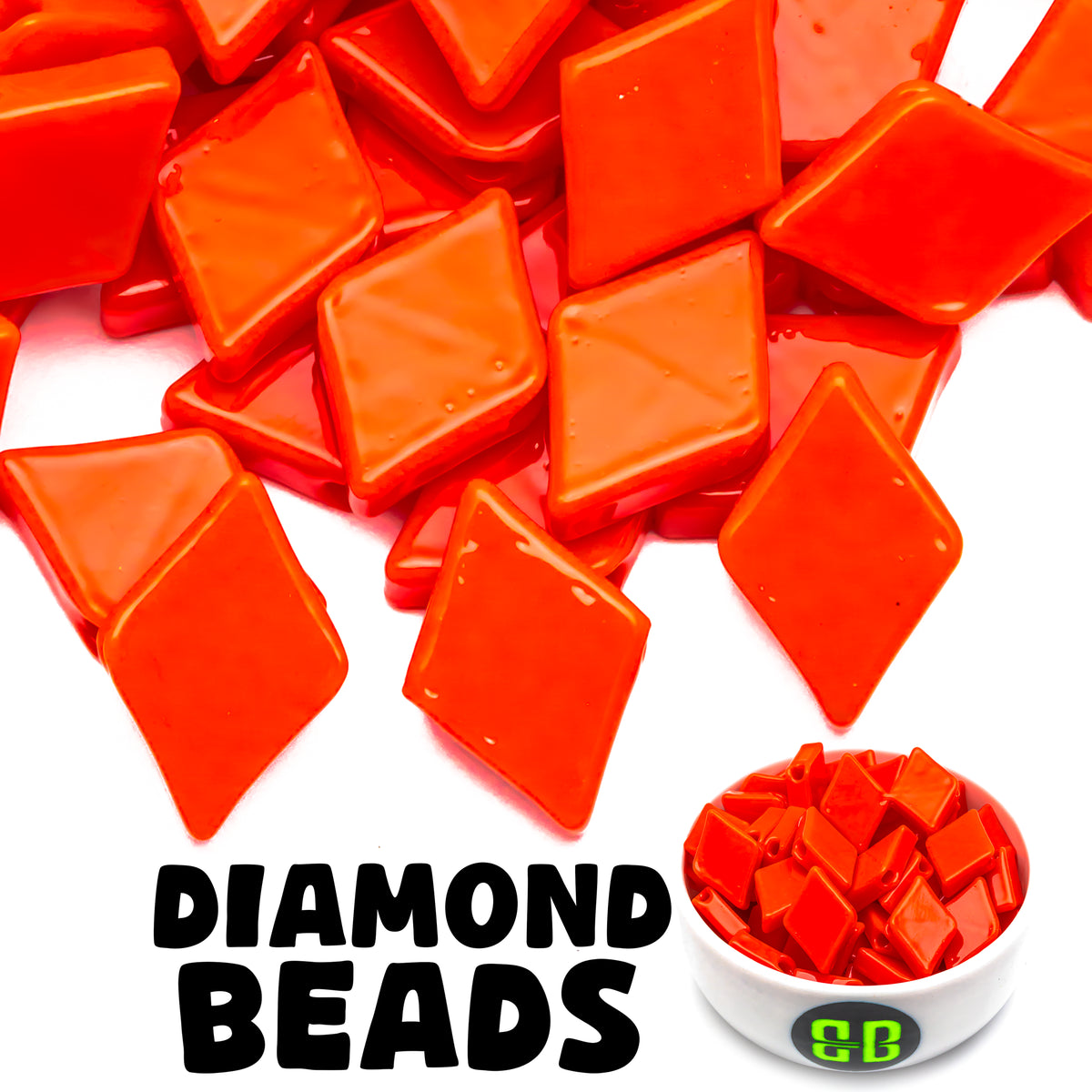 Playing Card Suit Beads