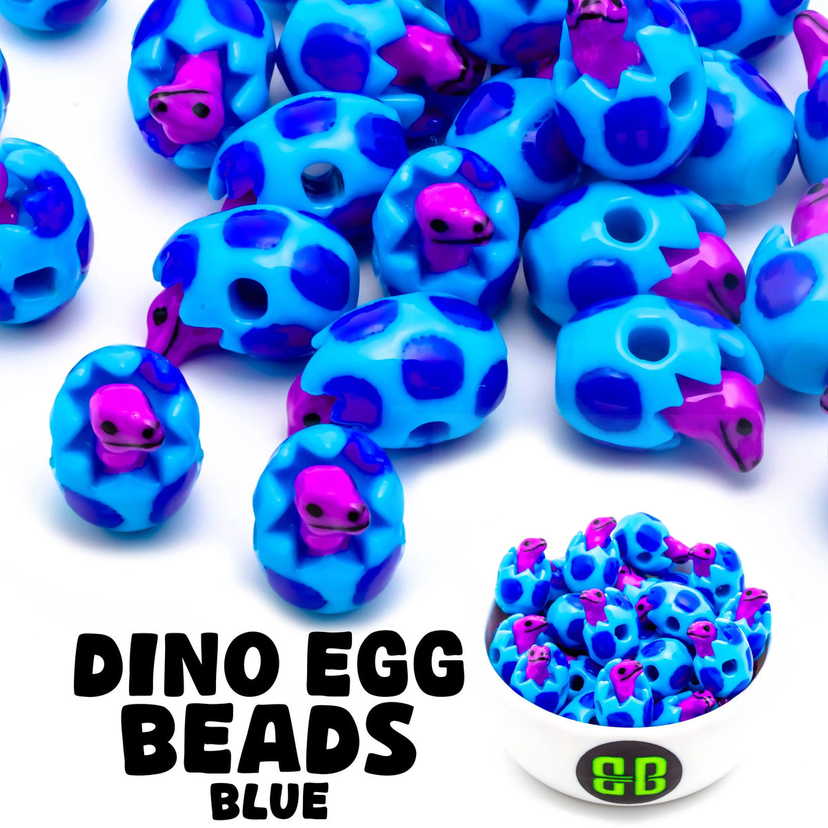 Dino Egg Beads