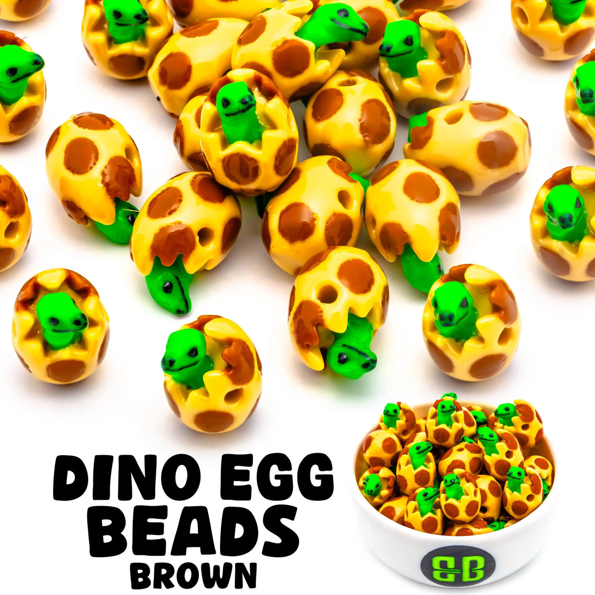 Dino Egg Beads