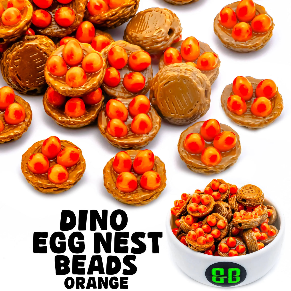 Dino Nest Beads