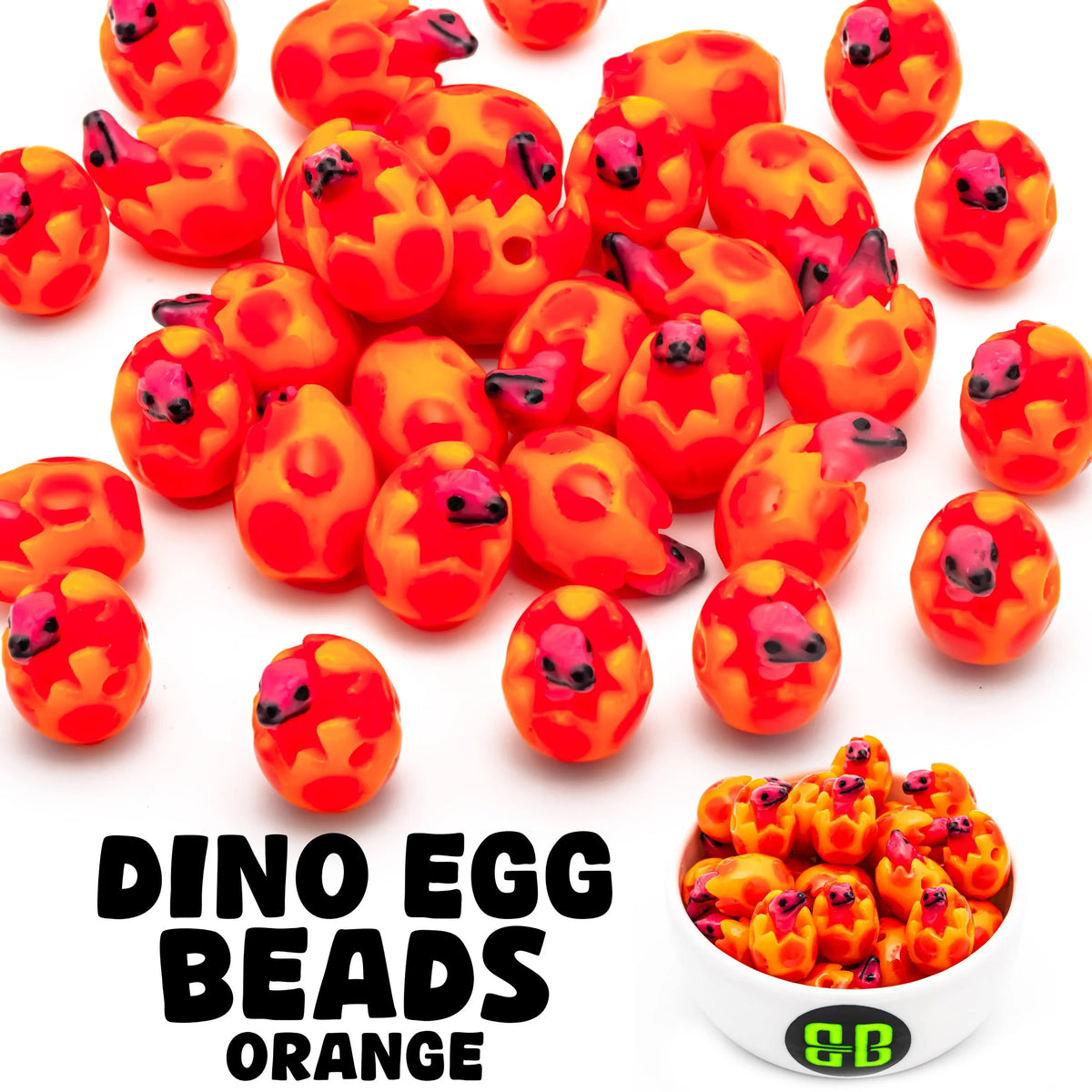Dino Egg Beads