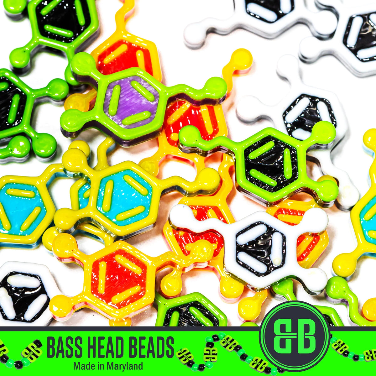 Dopamine Molecule Beads