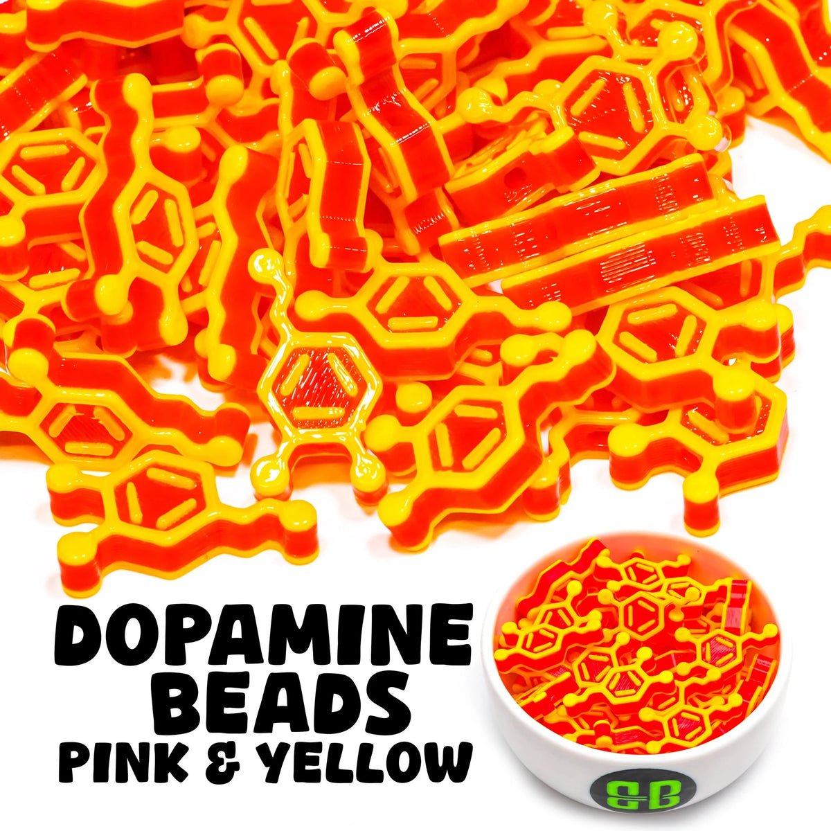 Dopamine Molecule Beads