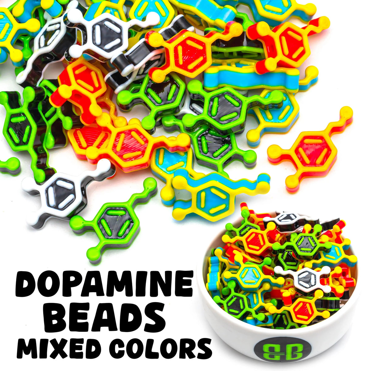 Dopamine Molecule Beads