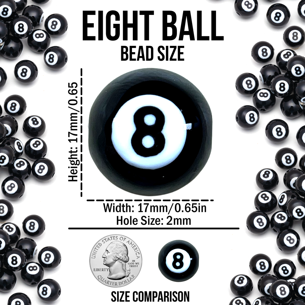 8 Ball Beads
