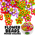 Smiley Flower Beads