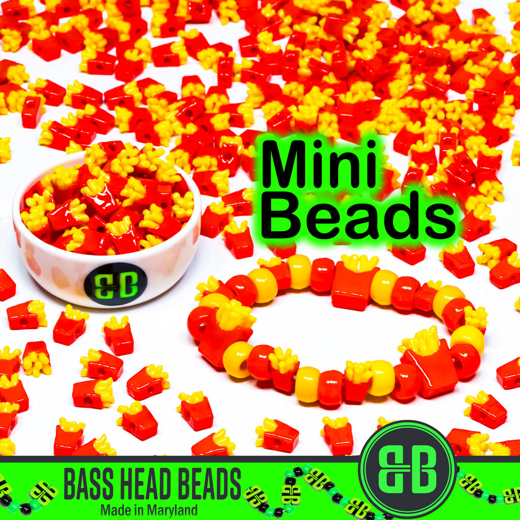 Mini French Fries Beads